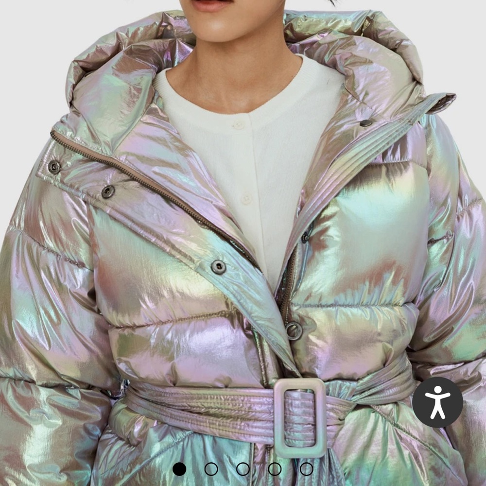 Noize Original Bonita Mid Length Puffer Tanzanite XS